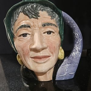 Royal Doulton "THE FORTUNE TELLER" 1958 Large character Toby jug